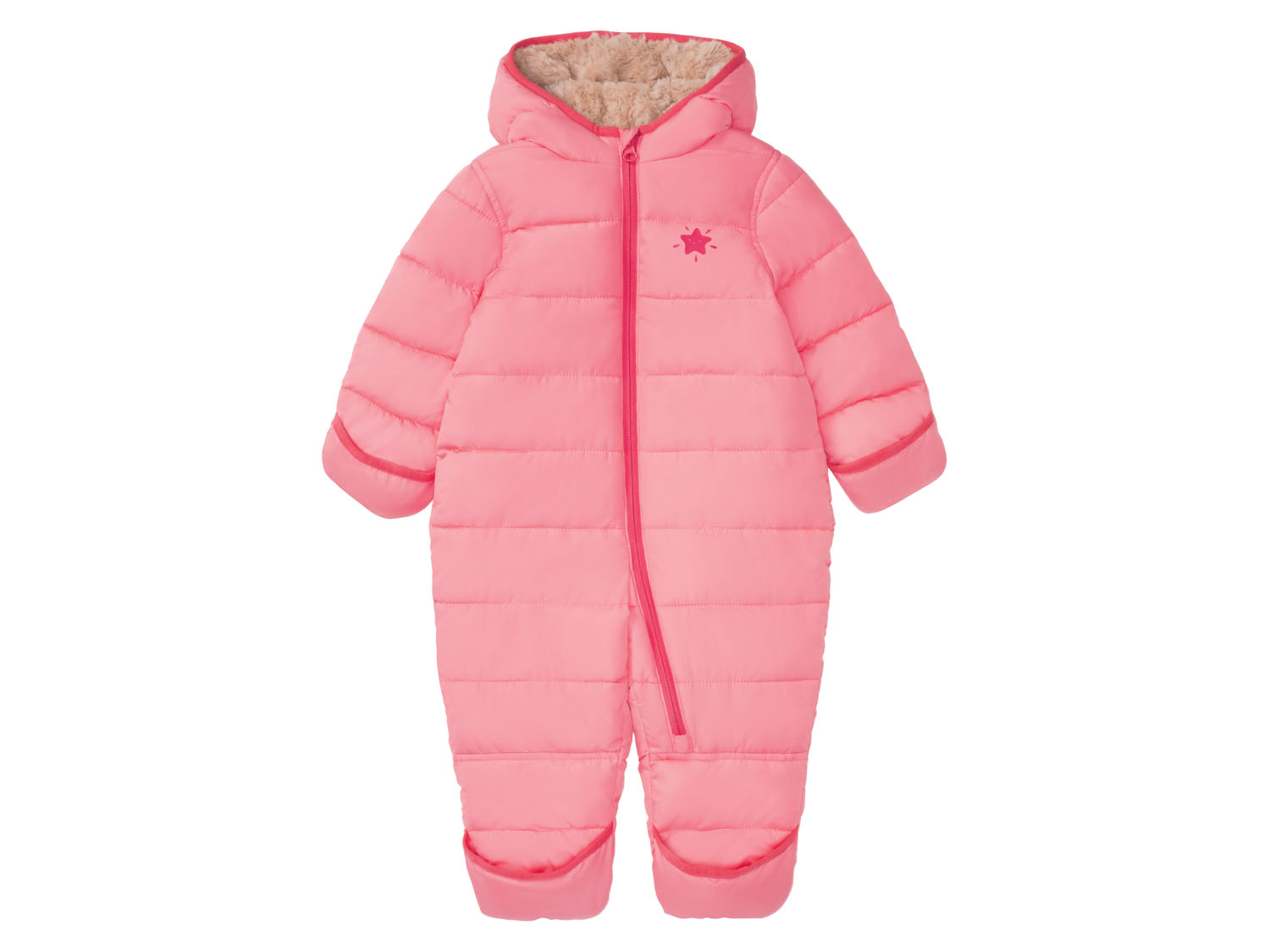 lupilu Baby meisjes winteroverall (roze, 86/92)