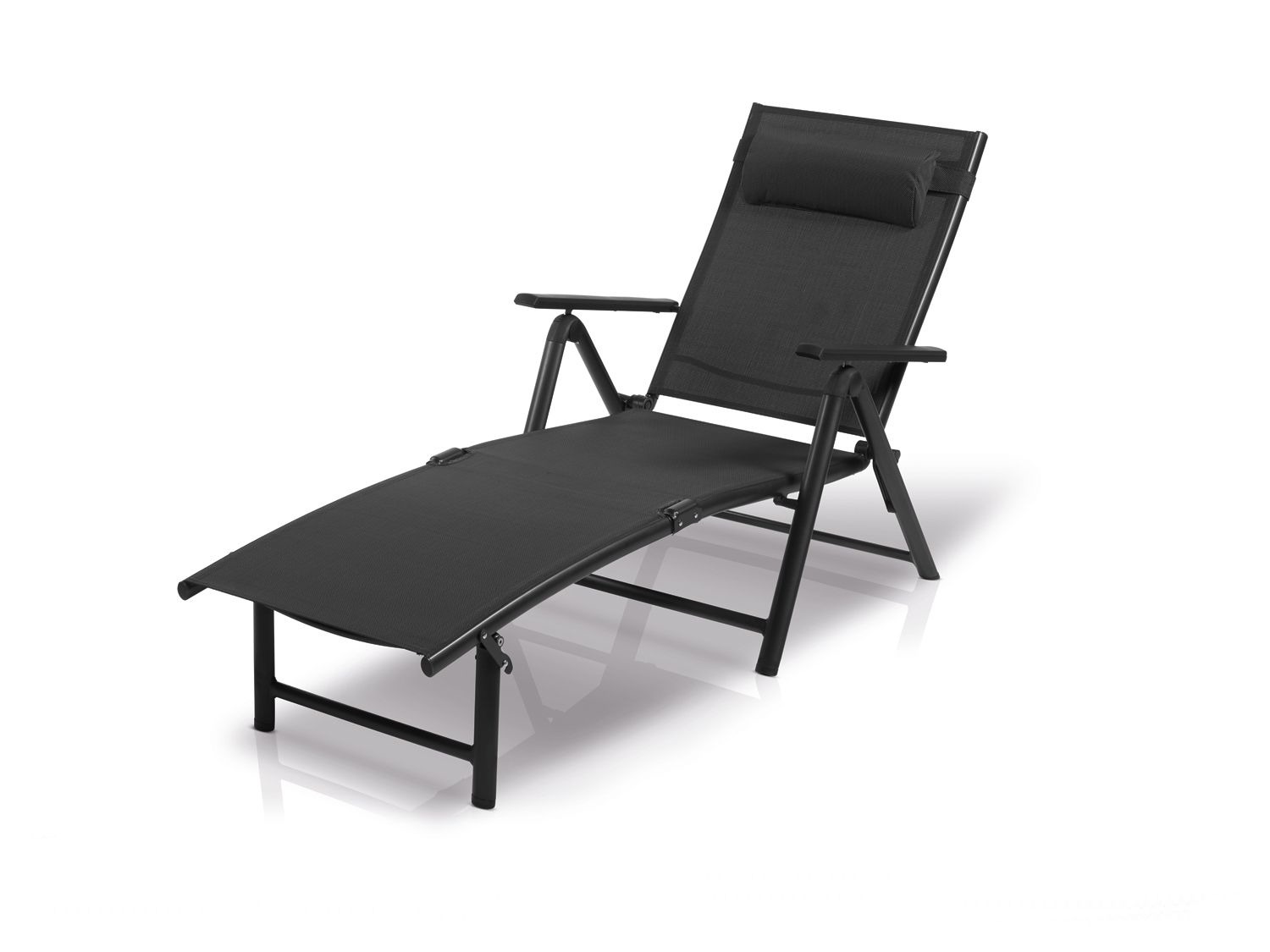 doe alstublieft niet rust hanger florabest Aluminium ligstoel zwart online kopen | LIDL