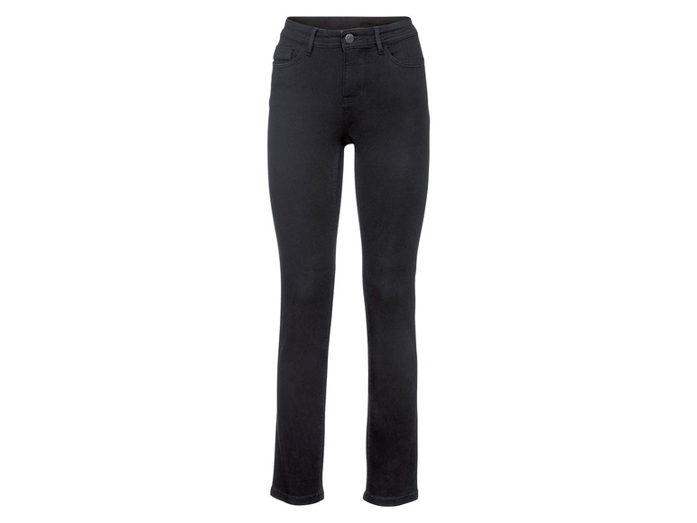 esmara Dames jeans - slim fit (vrouwelijk, 34, Zwart)