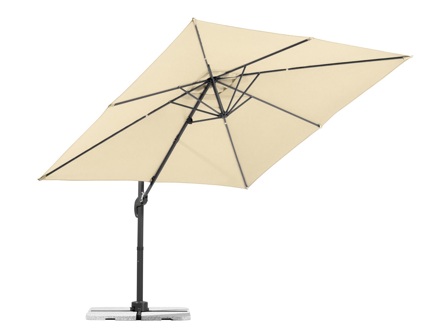 SCHNEIDER Parasol 250 x 250 cm (Naturel)