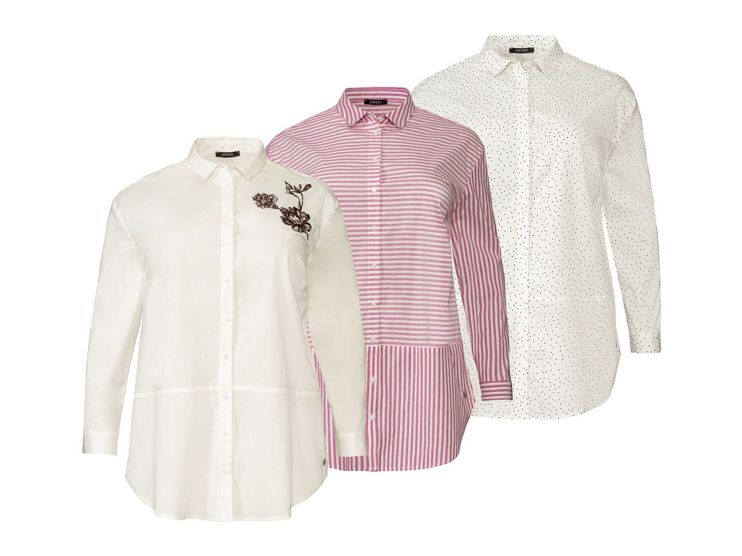 Achterhouden bekennen schakelaar esmara® Dames blouse plus size online kopen | LIDL