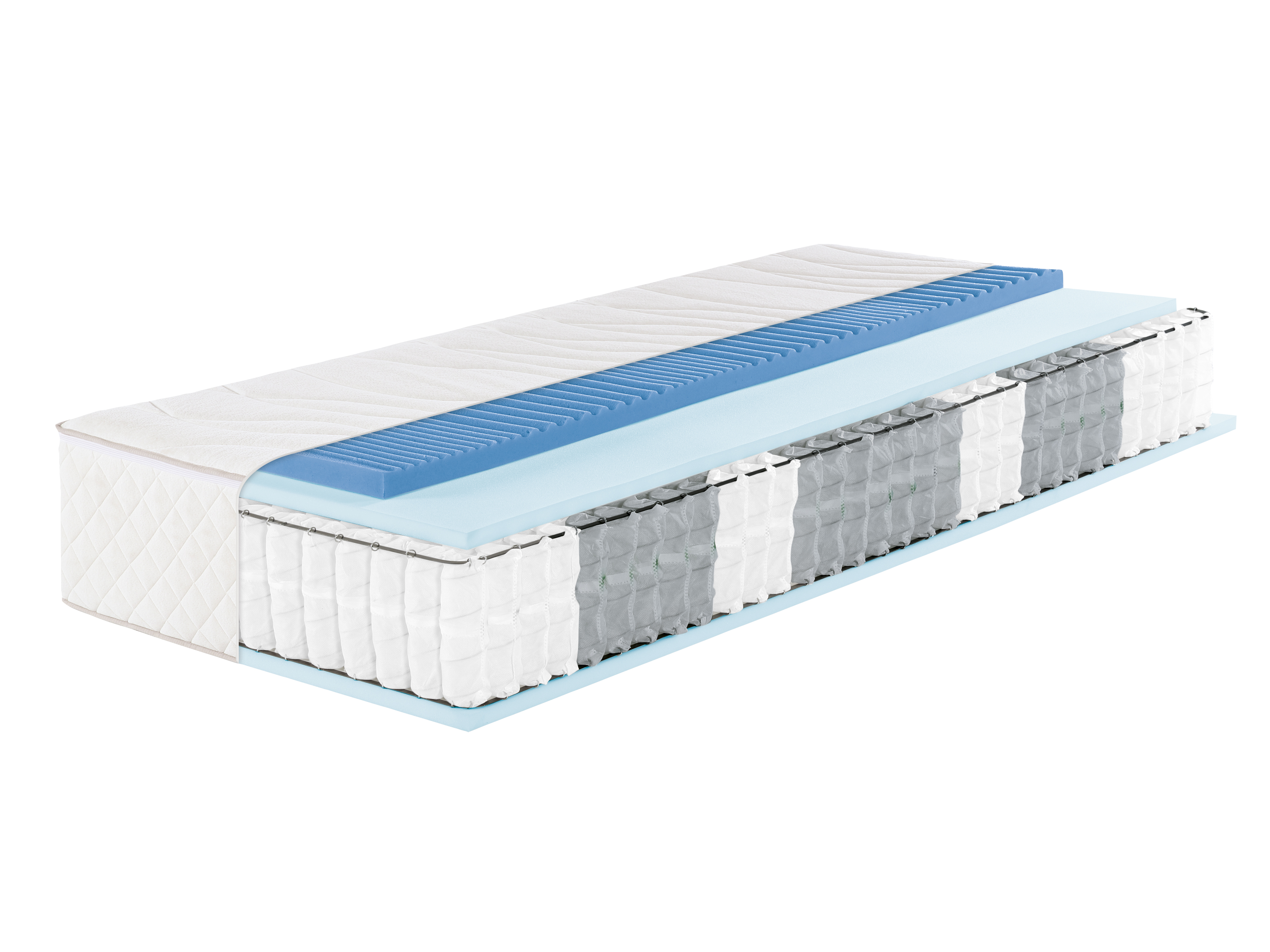 f.a.n. 7-zones pocketveringmatras BOXSPRING EXTRA PLUS (Medium (H2), 140 x 200 cm)