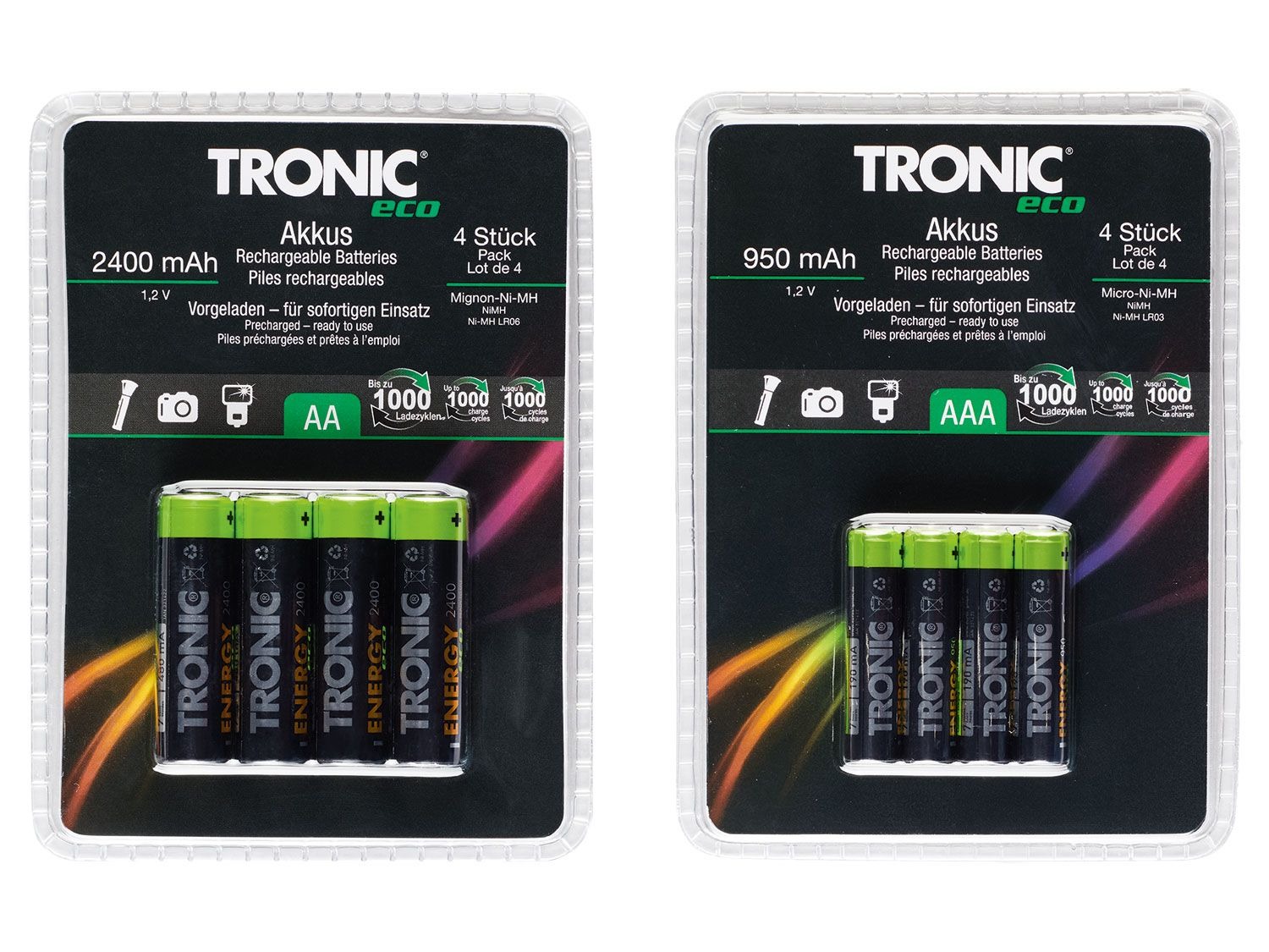 Slim Accumulatie Gewond raken TRONIC® Oplaadbare batterijen online kopen | LIDL
