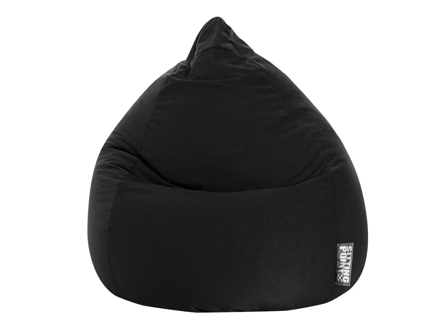 SITTING POINT Zitzak BeanBag EASY (Zwart, XL (220 liter))