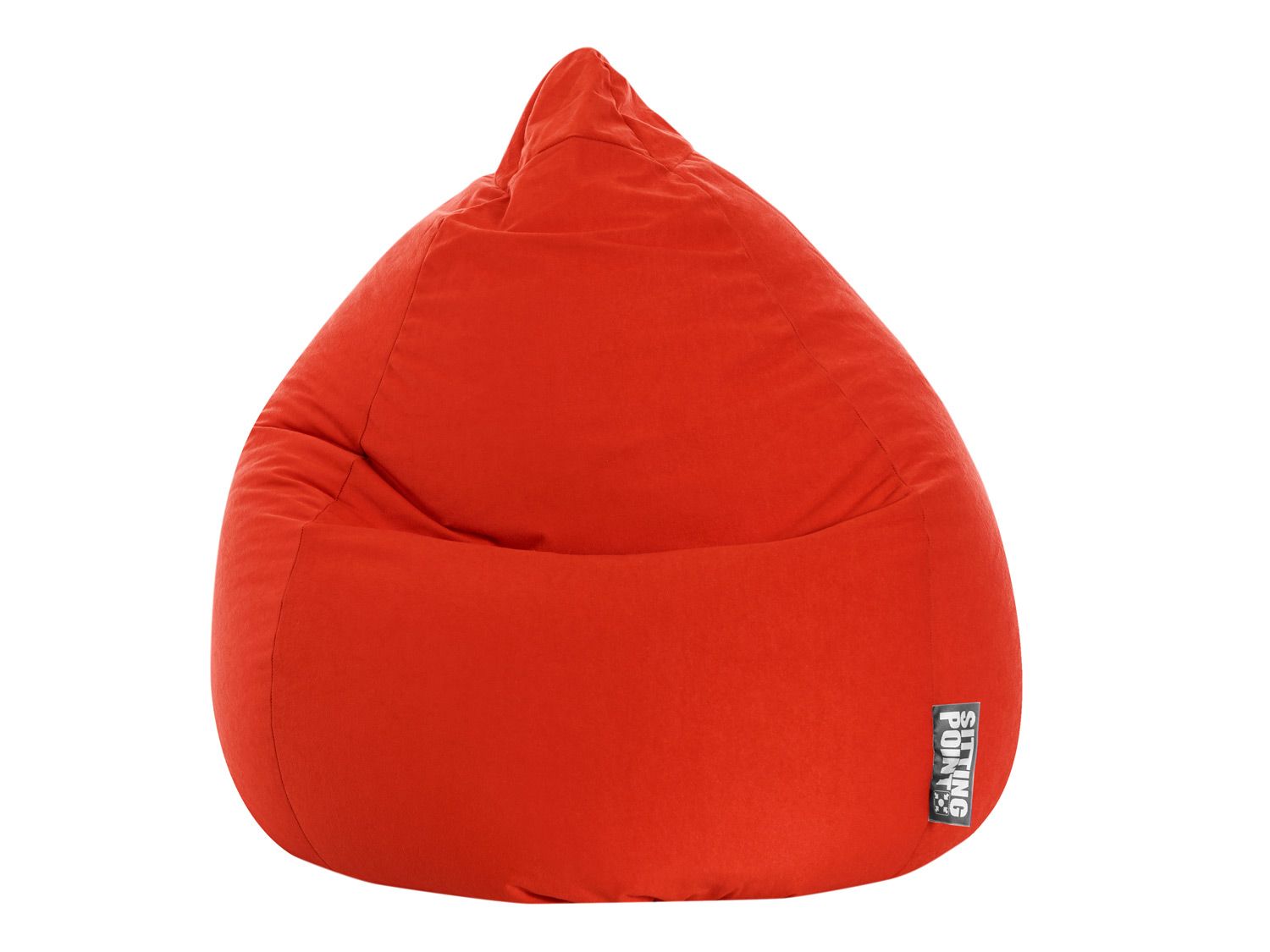 SITTING POINT Zitzak BeanBag EASY (Tomaatrood, XL (220 liter))