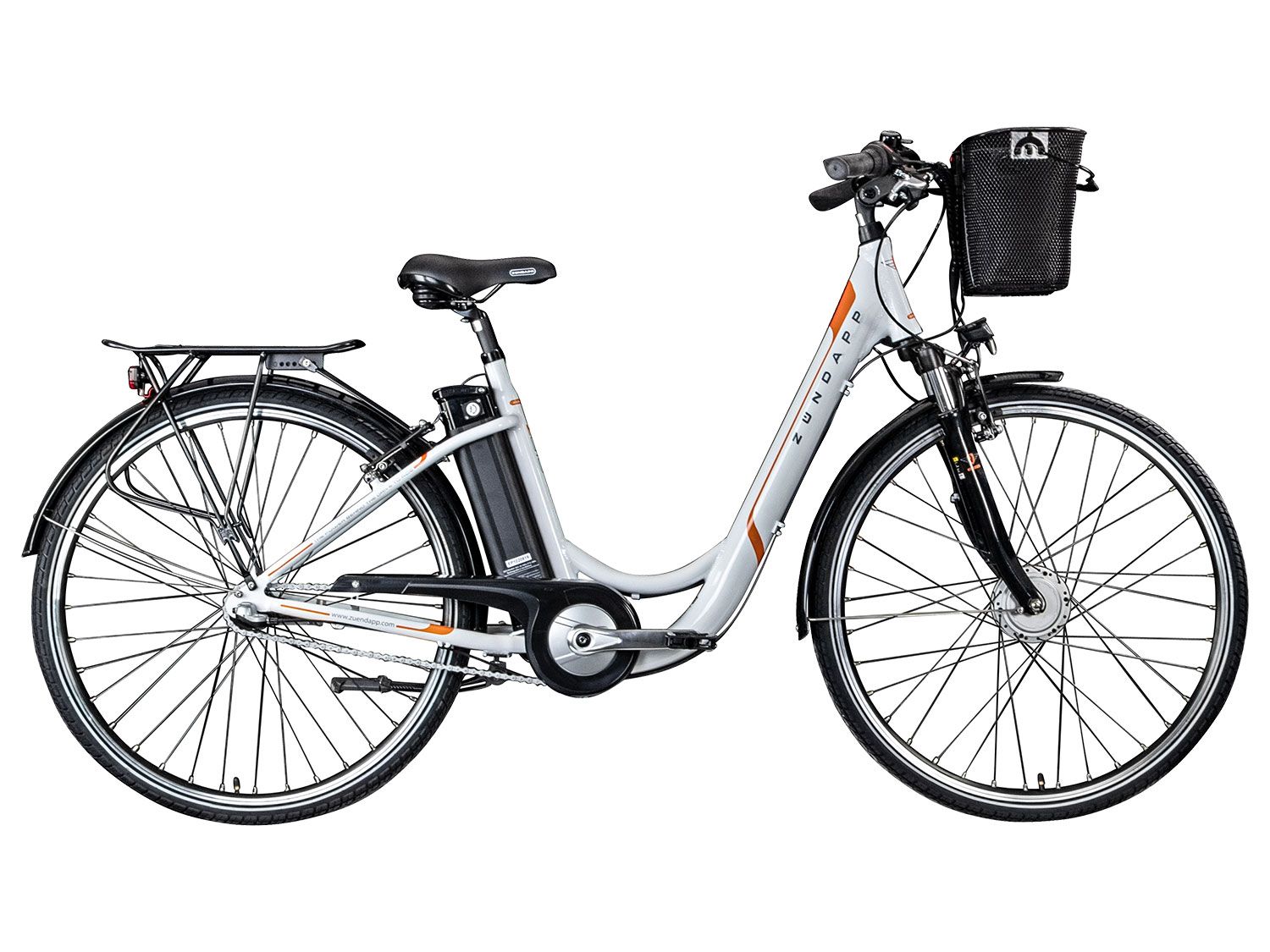 Zündapp E-bike City Z510 (wit oranje)