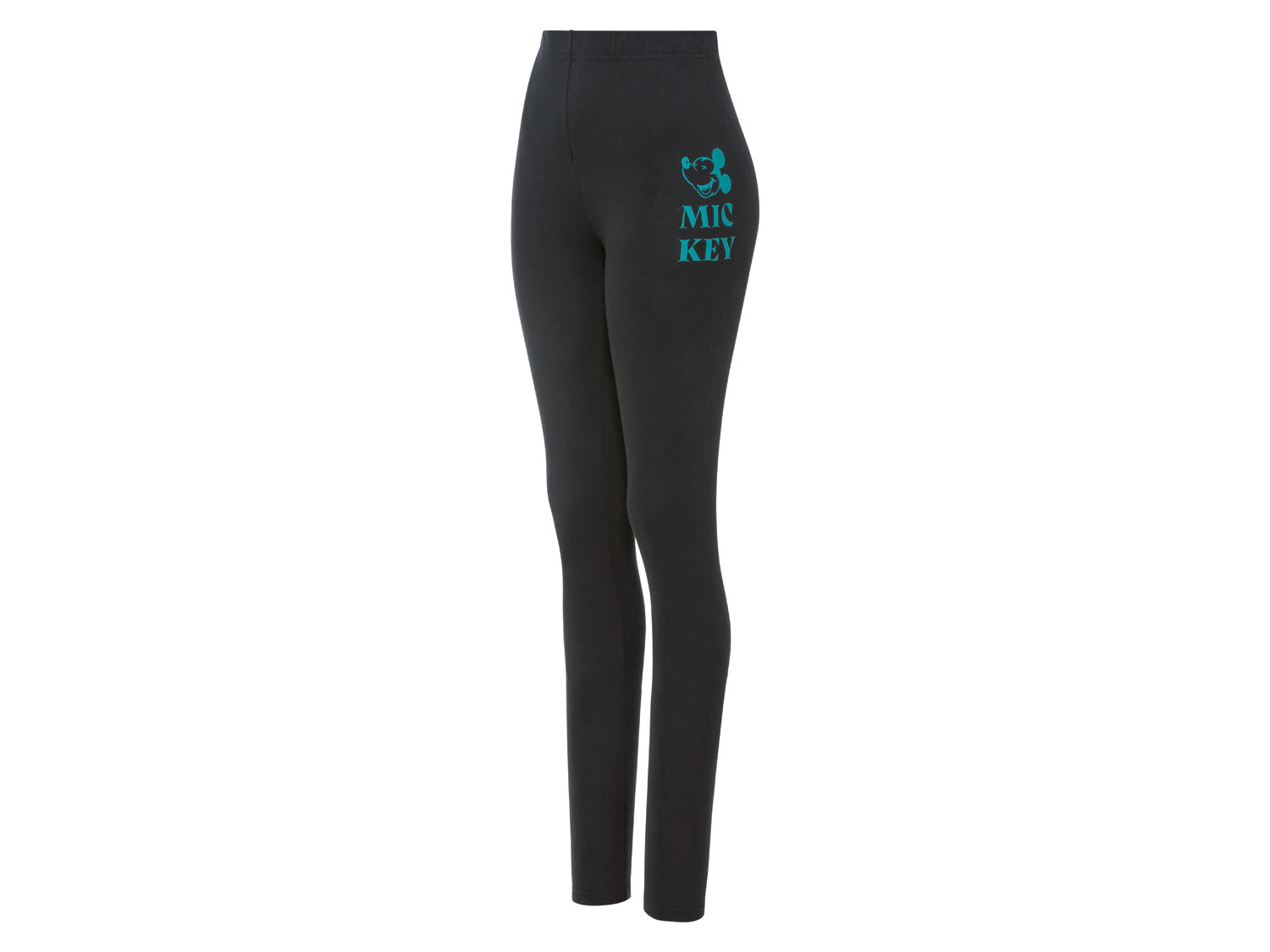 Dames legging, normale lichaamslengte (XS (32/34), Zwart)