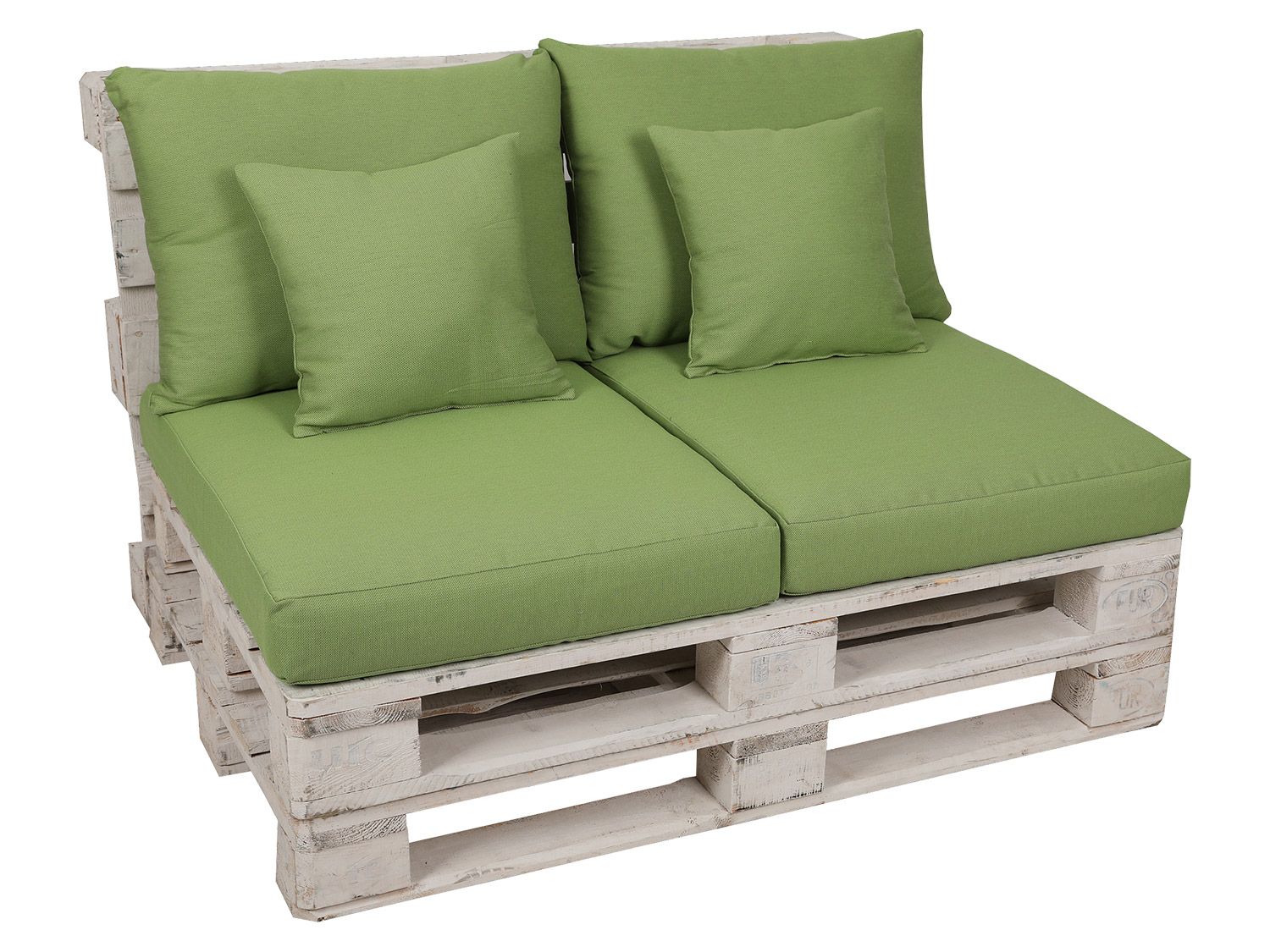 GO-DE Textil Palletkussenset (Groen)