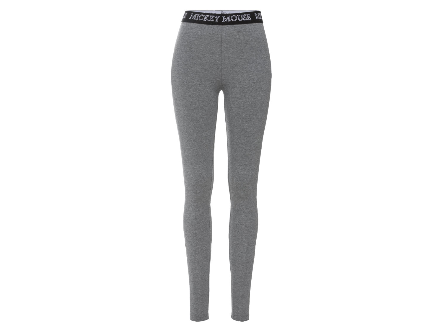 Dames legging, normale lichaamslengte (S (36/38), Grijs)