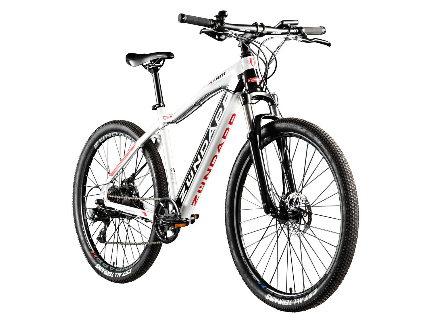 Zündapp E-mountainbike Z801 650B 27,5" (Wit)