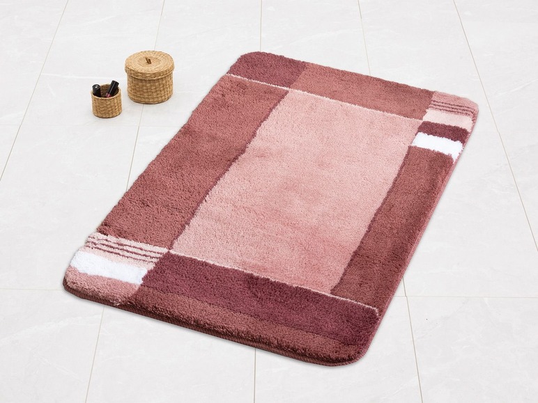 Kleine Wolke Badmat / WC-mat "Padova" (Roze, Badmat 60 x 100 cm)