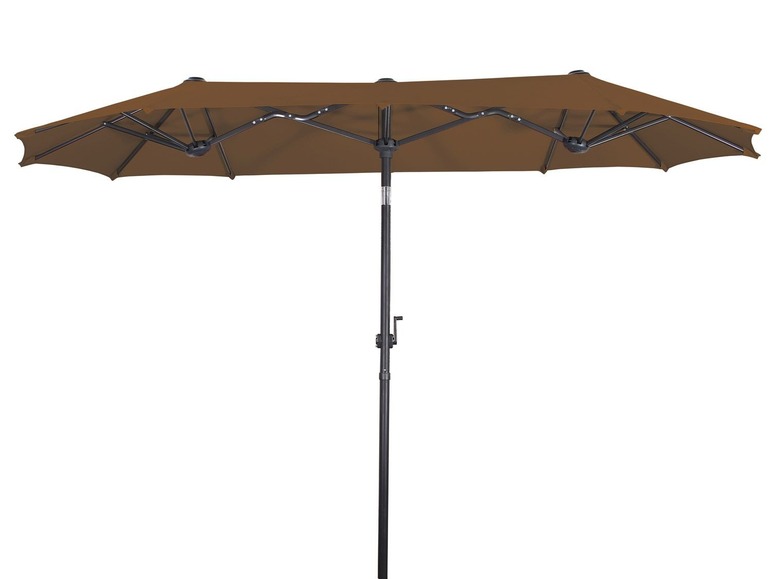 Schneider Dubbele parasol 300 x 150 cm (onbepaald, Mokka)