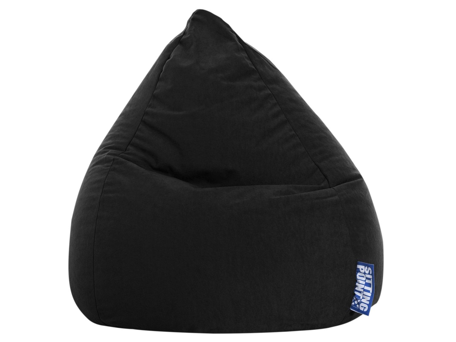 SITTING POINT Zitzak BeanBag EASY (L (120 liter), Zwart)