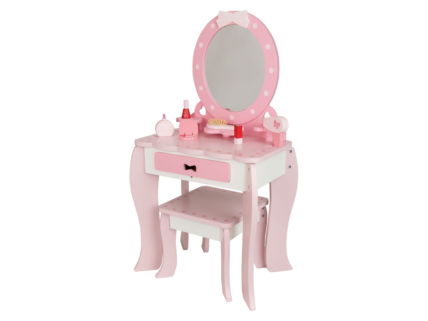 трюмо трельяж туалетный столик с зеркалом для девочек