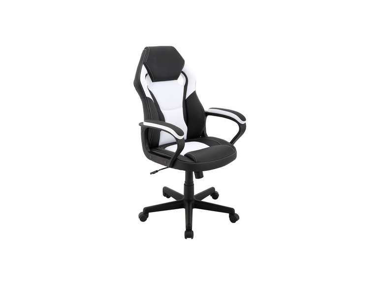 Homexperts Gamingstoel Manta (stoel, Zwart / wit)