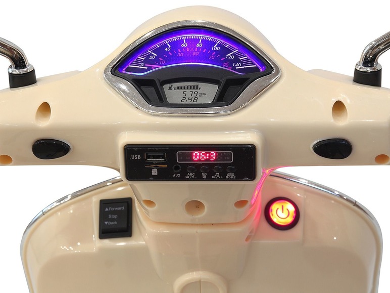 Ga naar volledige schermweergave: JAMARA Elektrische Vespa scooter Ride On - afbeelding 13