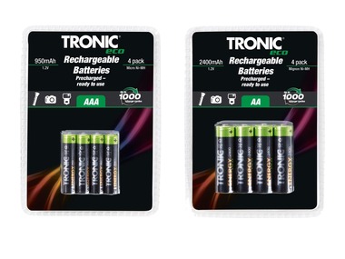 Renovatie opvolger Verslinden TRONIC® Oplaadbare batterijen AA of AAA | LIDL