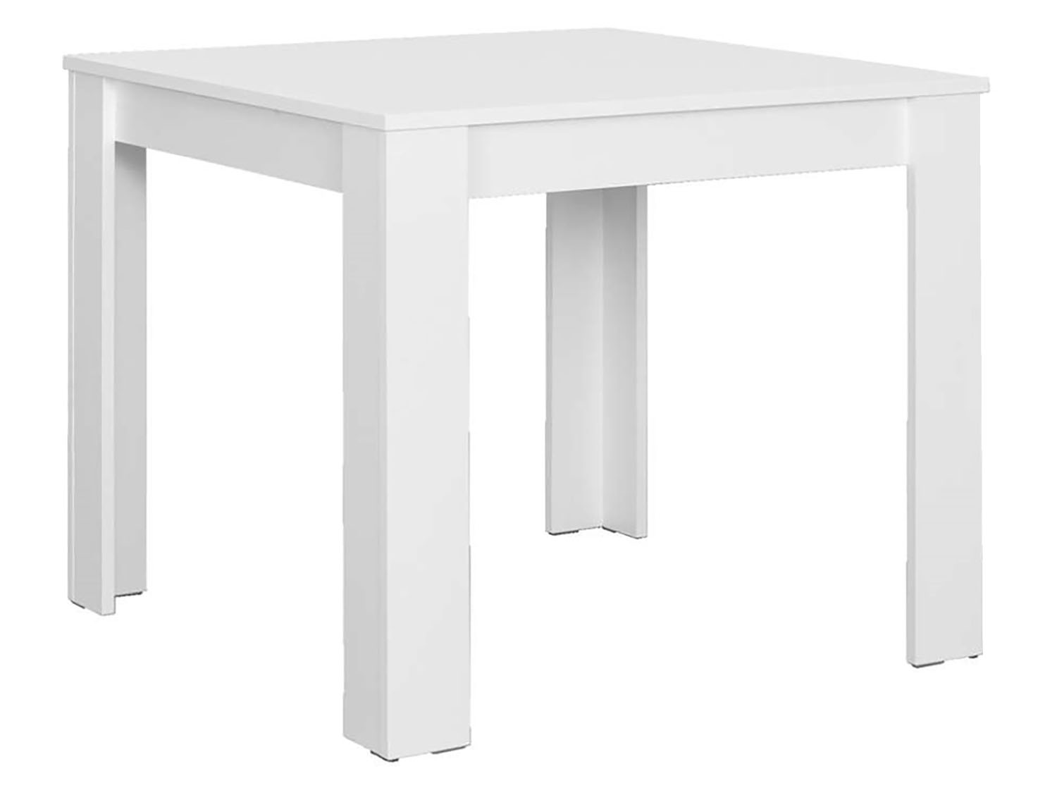 byLIVING Eettafel Nepal (Wit, 80 x 80 cm)