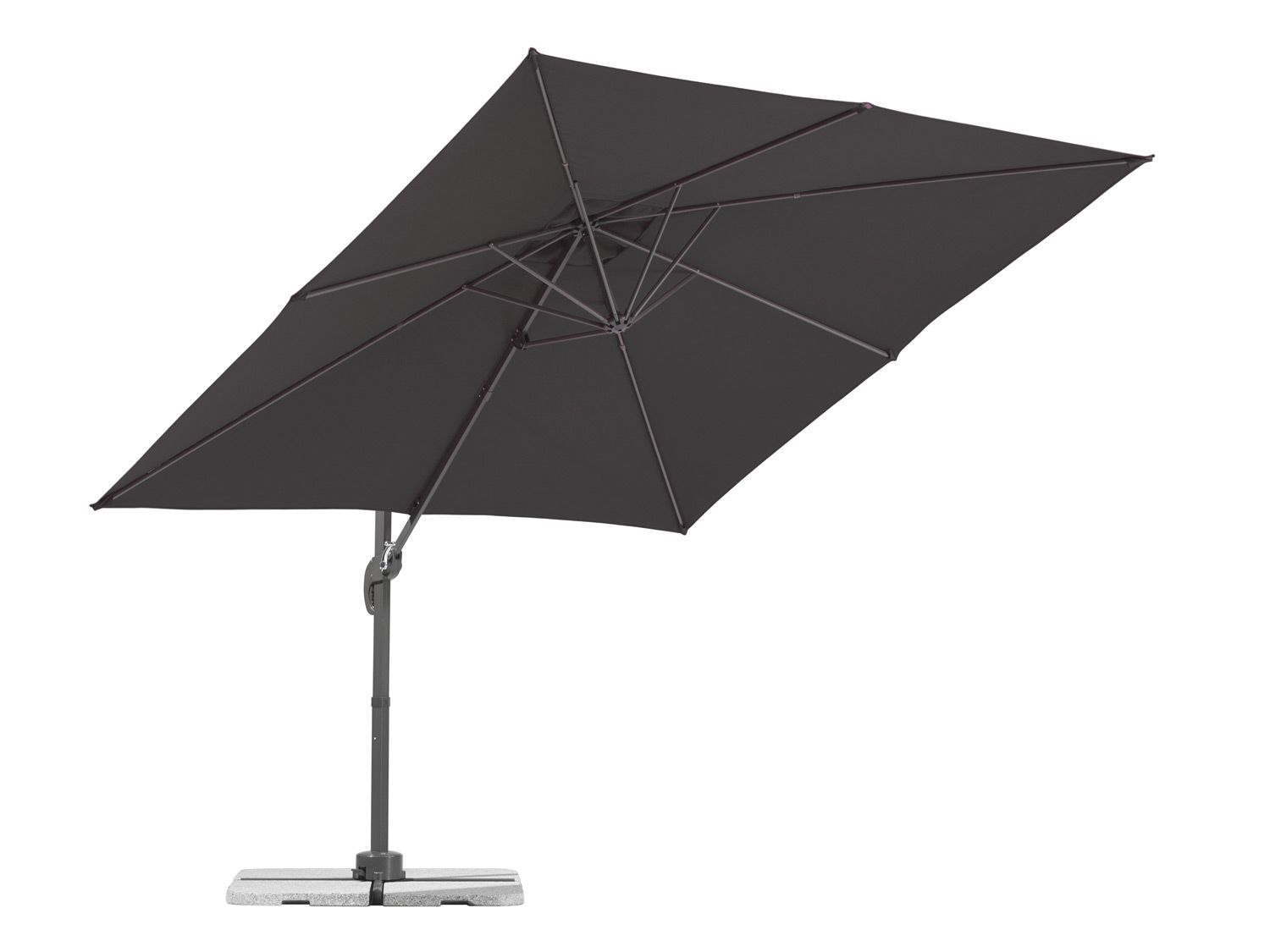 SCHNEIDER Parasol 250 x 250 cm (Antraciet)