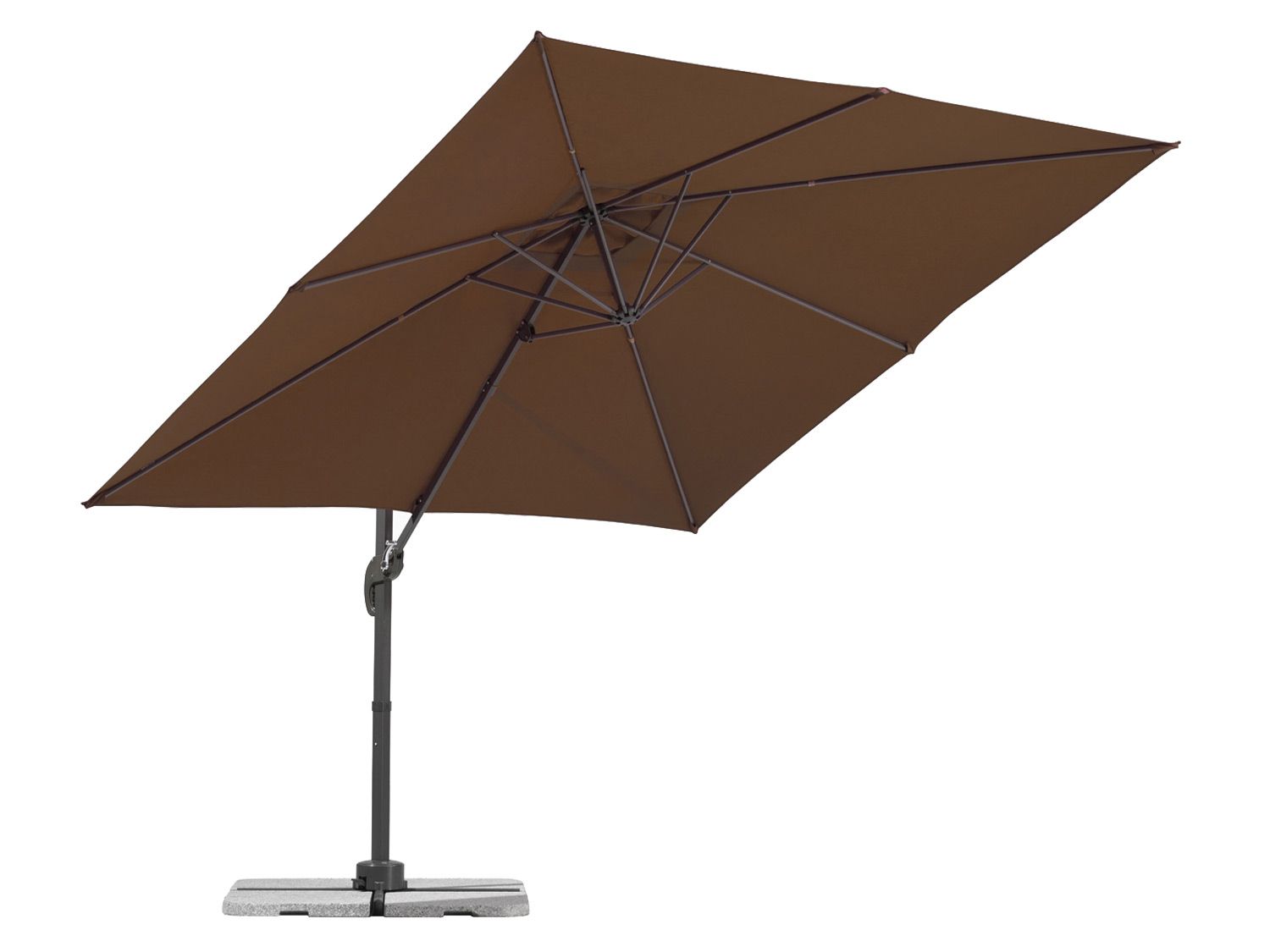 SCHNEIDER Parasol 250 x 250 cm (Mokka)