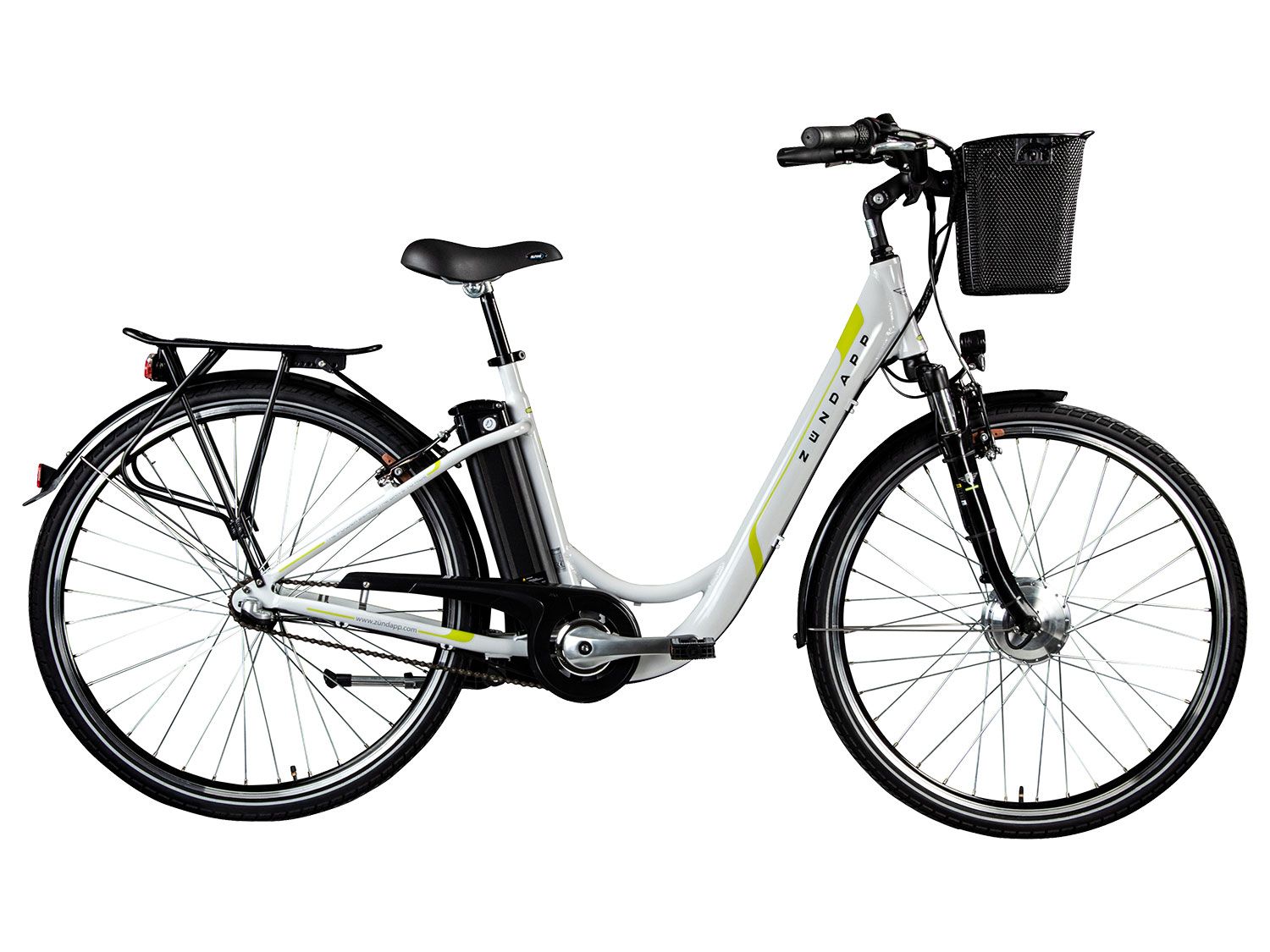 Zündapp E-bike City Z510 (wit groen)