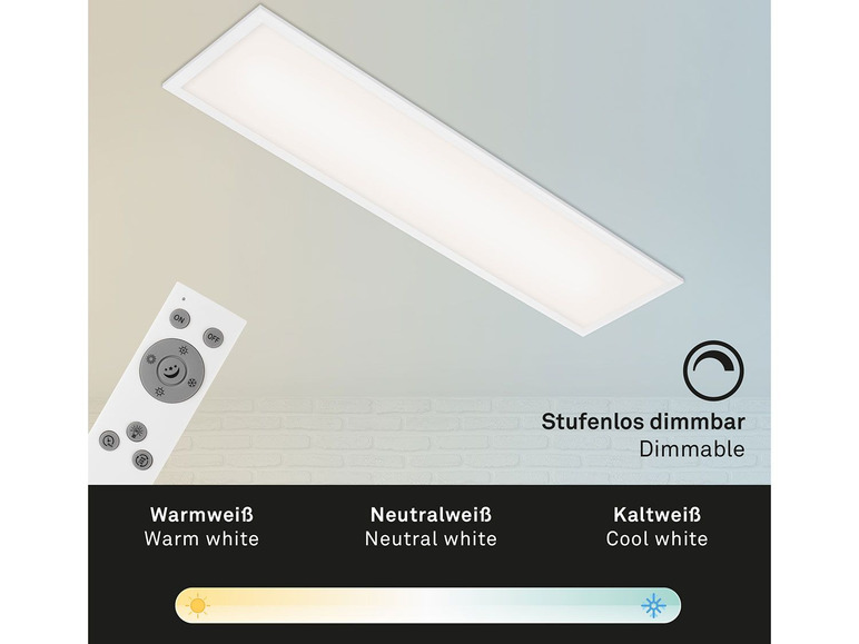 Ga naar volledige schermweergave: Briloner LED-plafondpaneel - afbeelding 4