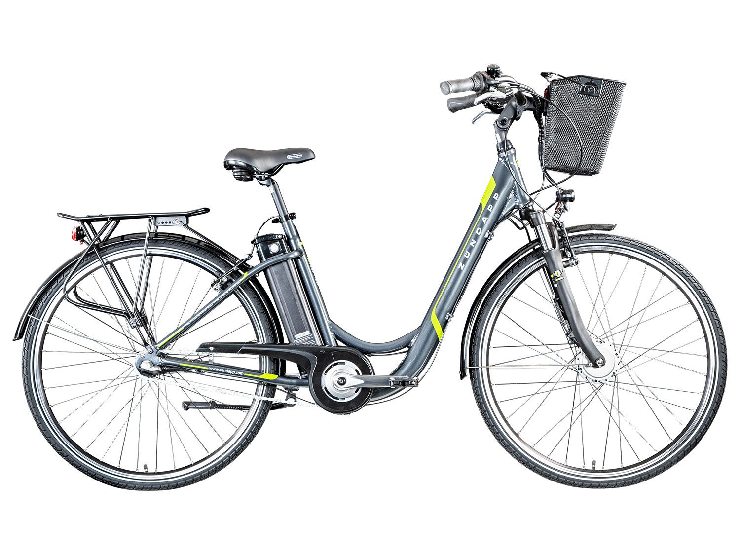 Zündapp E-bike City Z510 (grijs groen)