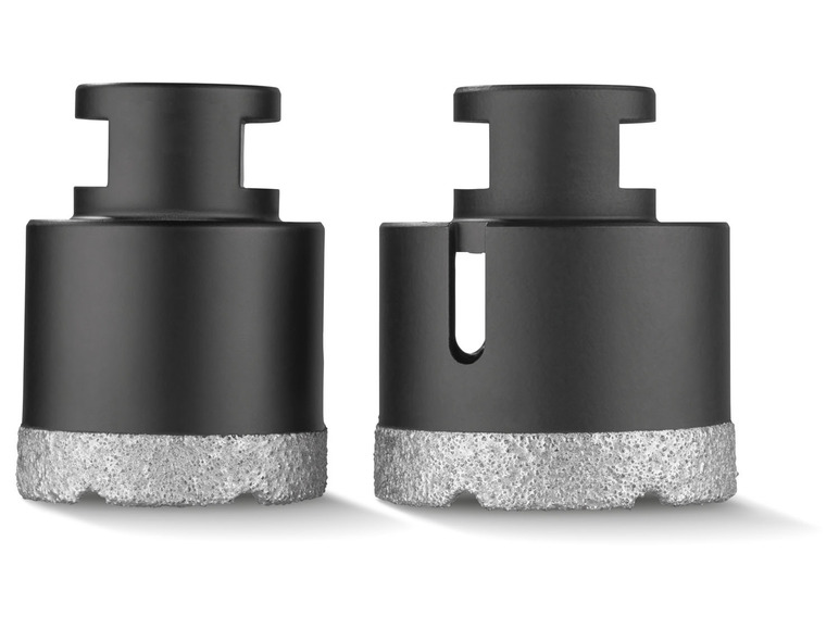 Parkside Performance Diamant-boorkronen - Voor gangbare haakse slijpers met M14-houder -  Diameter: 45 / 53 mm -  2 stuks - Nominaal toerental: max. 13300 rpm - Werkdiepte: ca. 35