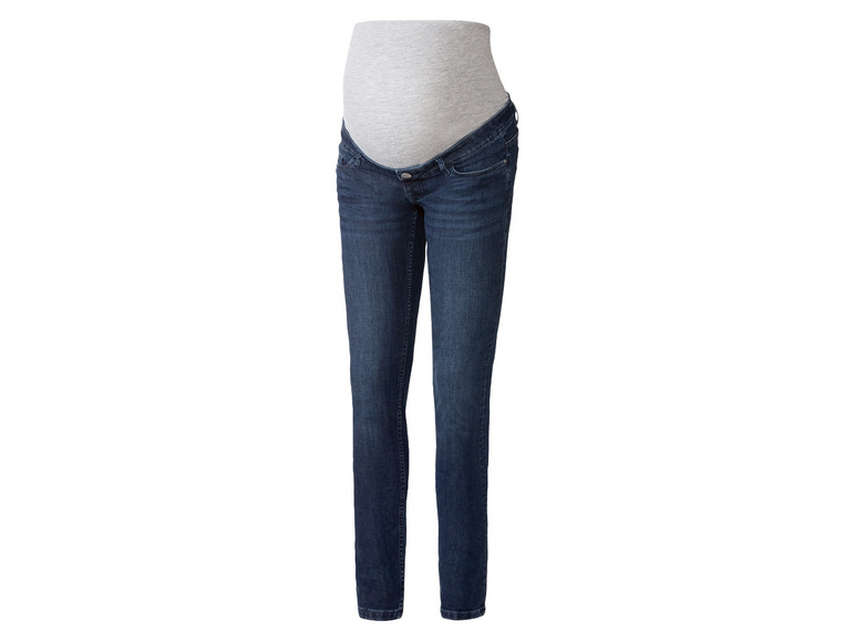 zwangerschap - broek - jeans - super skinny - donkerblauw - maat 44