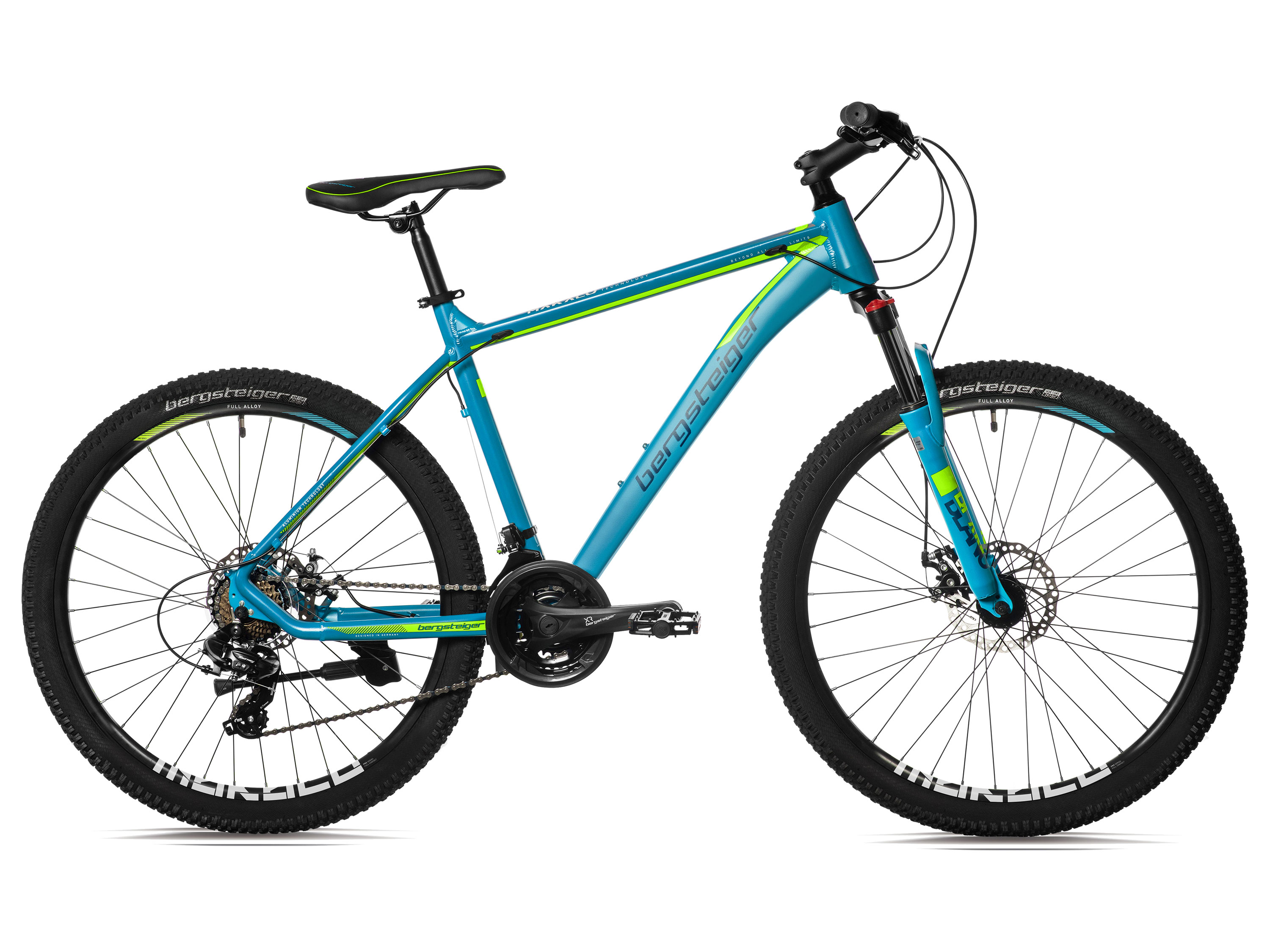 Bergsteiger Mountainbike Makalu 26" (Turquoise/groen)