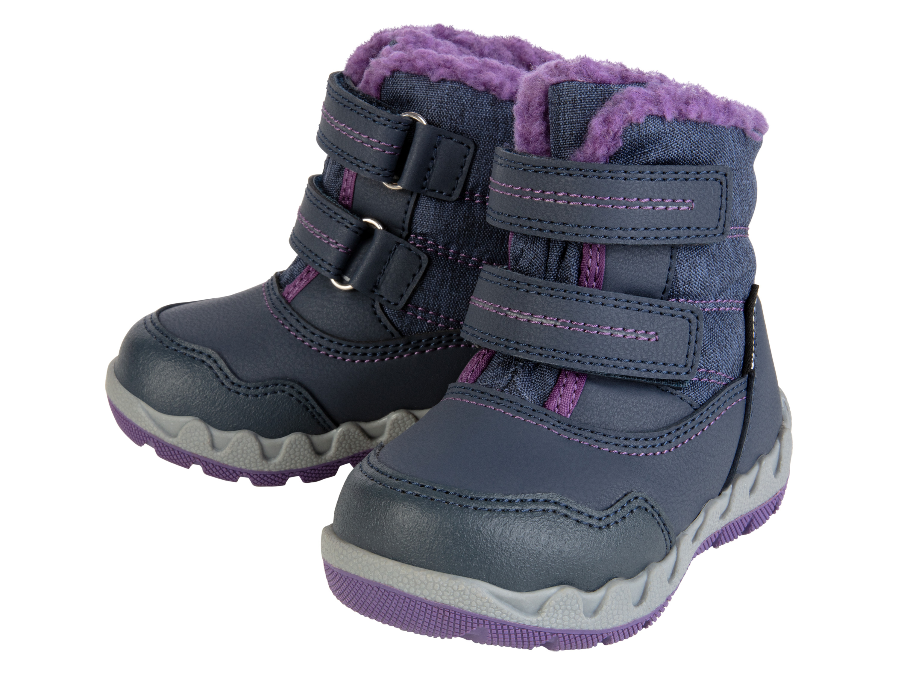 lupilu Kinder snowboots (22, marine/paars)