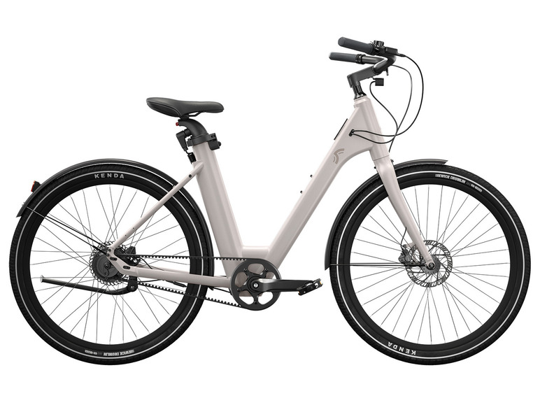 Ga naar volledige schermweergave: CRIVIT Urban E-Bike 27,5" crème - afbeelding 12