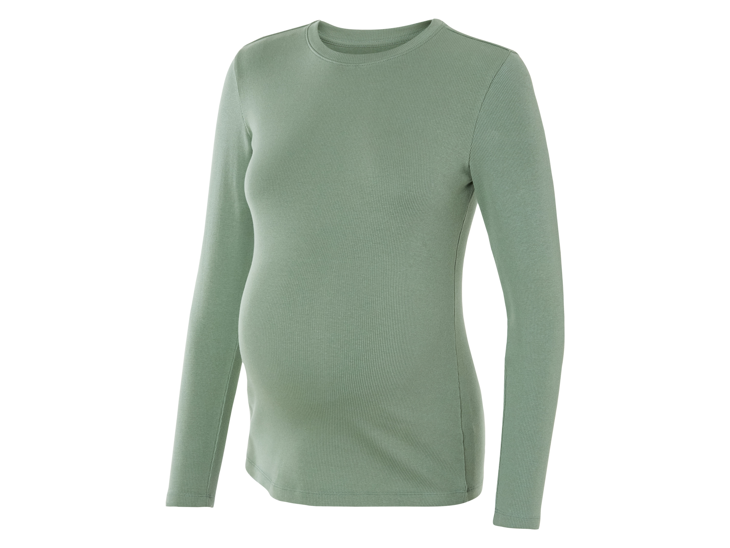 esmara Dames zwangerschapsshirt met lange mouwen (Groen, L (44-46))