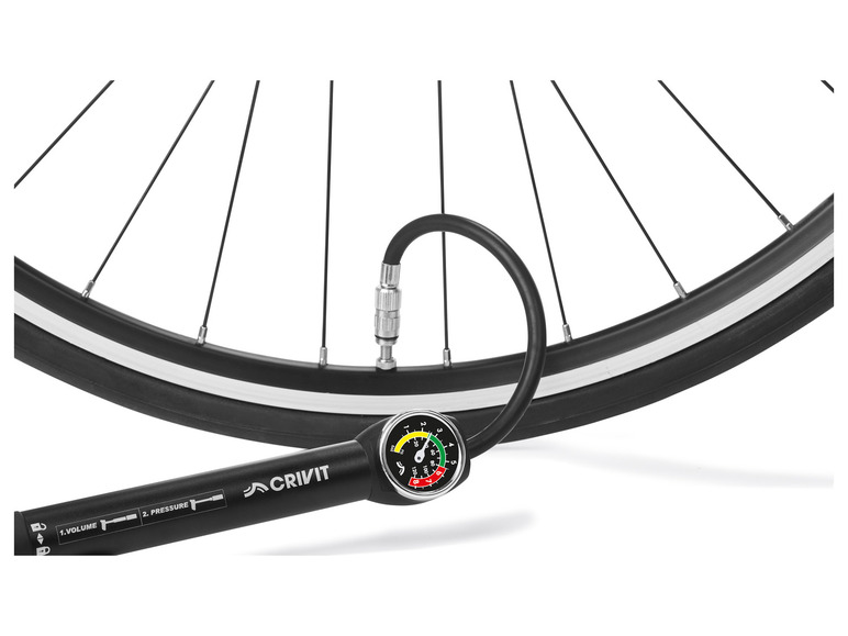 Ga naar volledige schermweergave: CRIVIT Fiets multifunctioneel gereedschap / zadeltas met gereedschap / minipomp met manometer - afbeelding 13