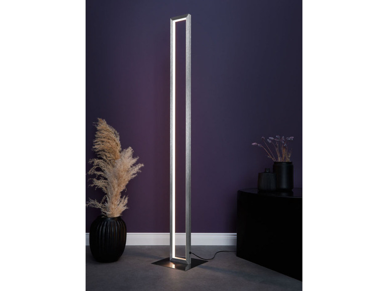 Ga naar volledige schermweergave: LIVARNO home LED-staande lamp in mat nikkel-look - afbeelding 10