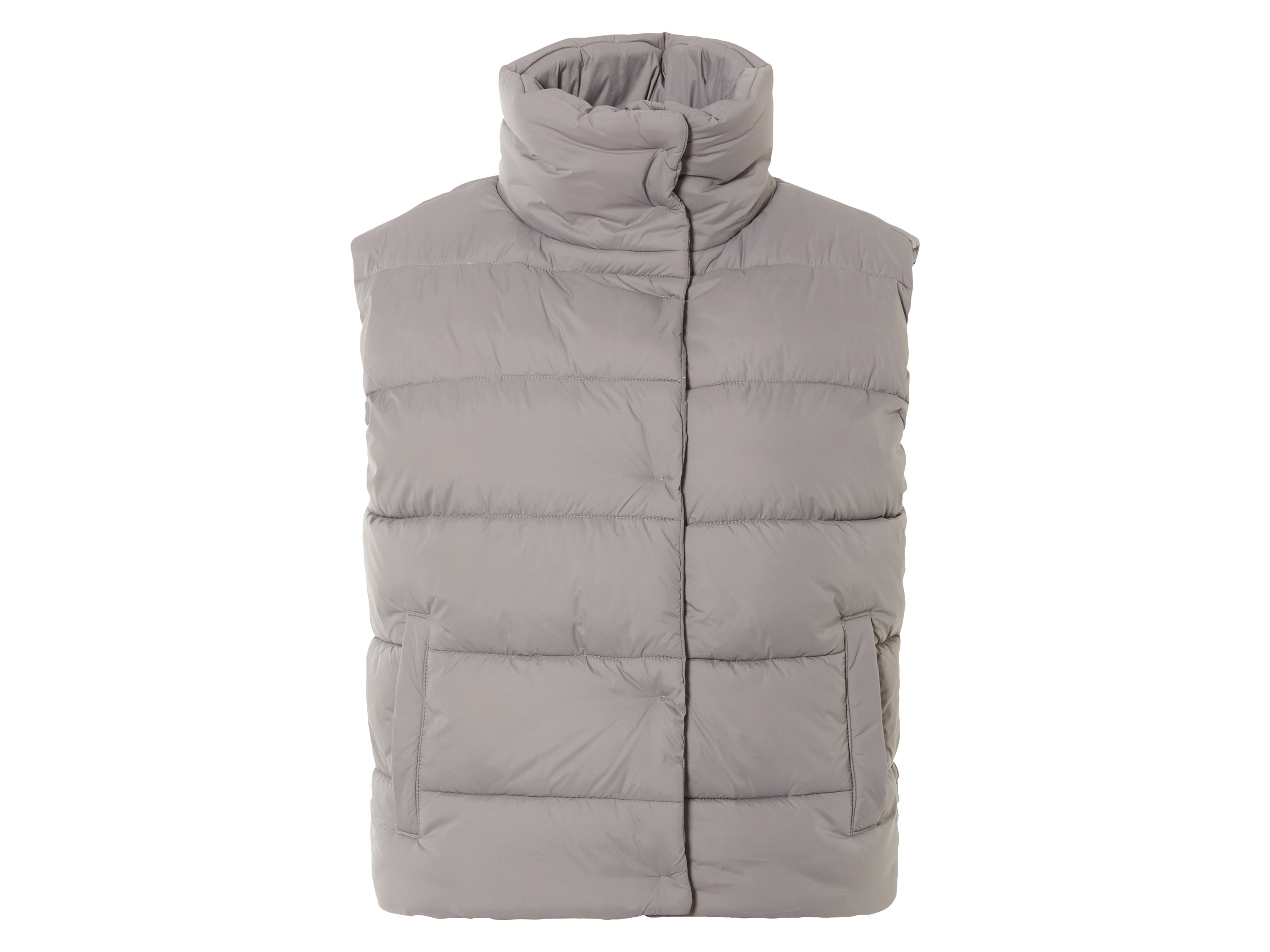 esmara Dames gewatteerde bodywarmer (S (36-38), Taupe)