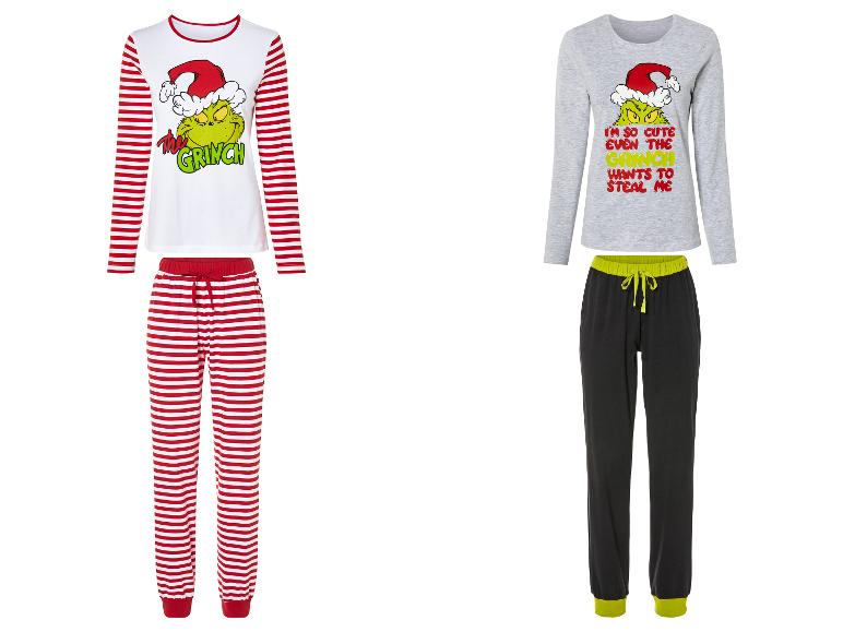 Ga naar volledige schermweergave: Dames Grinch pyjama - afbeelding 1