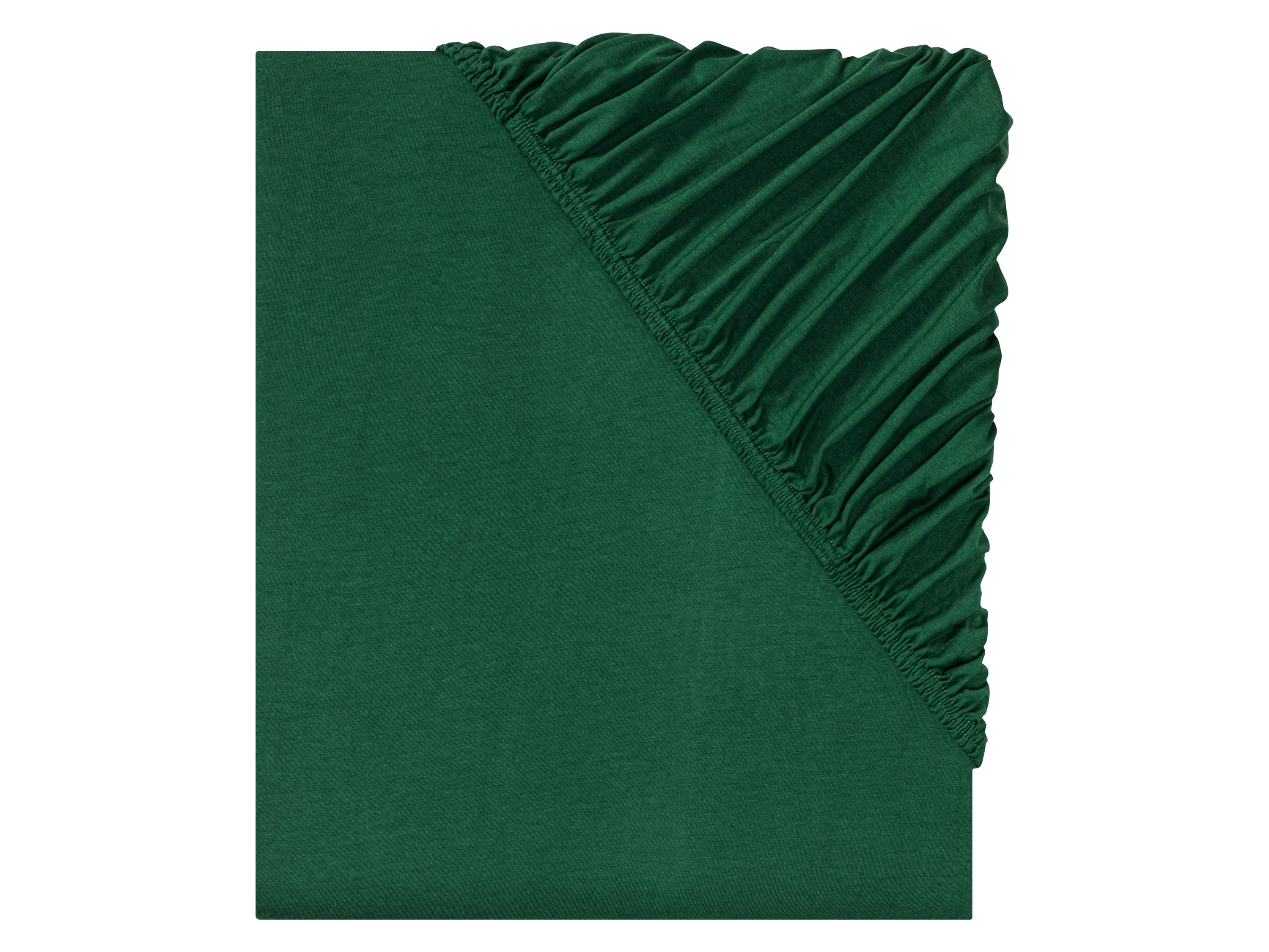 LIVARNO home Jersey hoeslaken 180-200 x 200 cm (Groen)