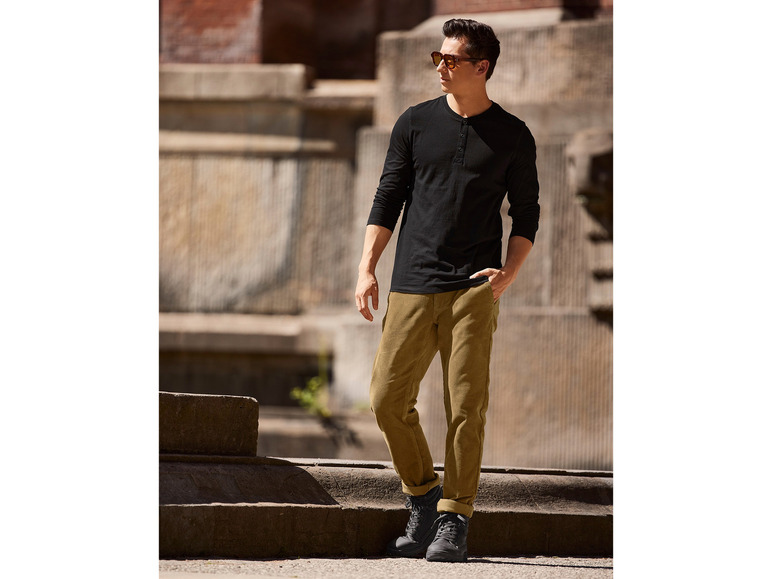 Ga naar volledige schermweergave: LIVERGY® Heren broek slim fit - afbeelding 3