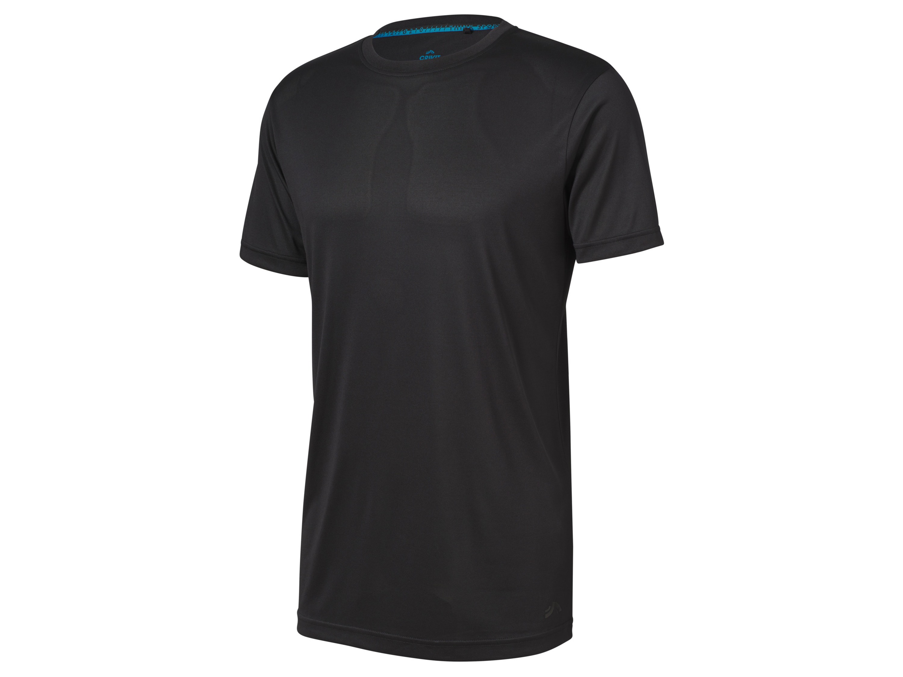 CRIVIT Heren sport shirt (L (52/54), Zwart)