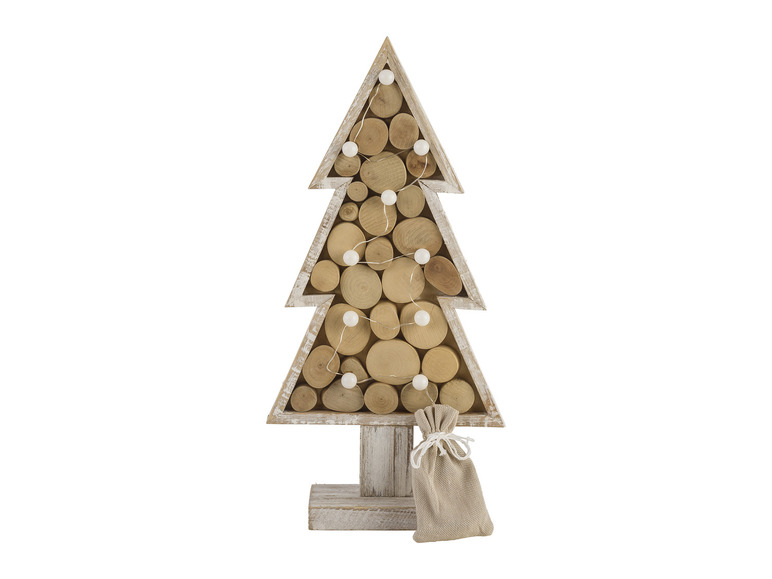 LIVARNO home Houten LED-decoratie (Kerstboom)