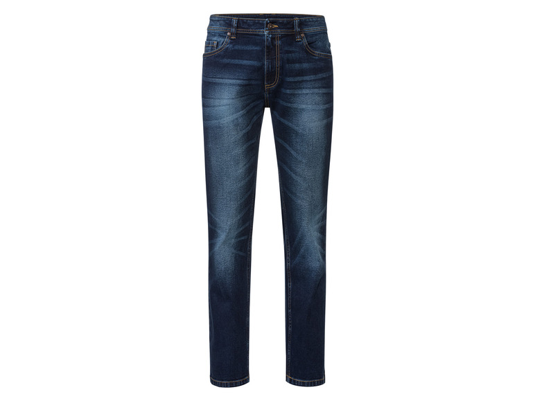 Heren jeans Slim Fit (48 (32/32), Donkerblauw)