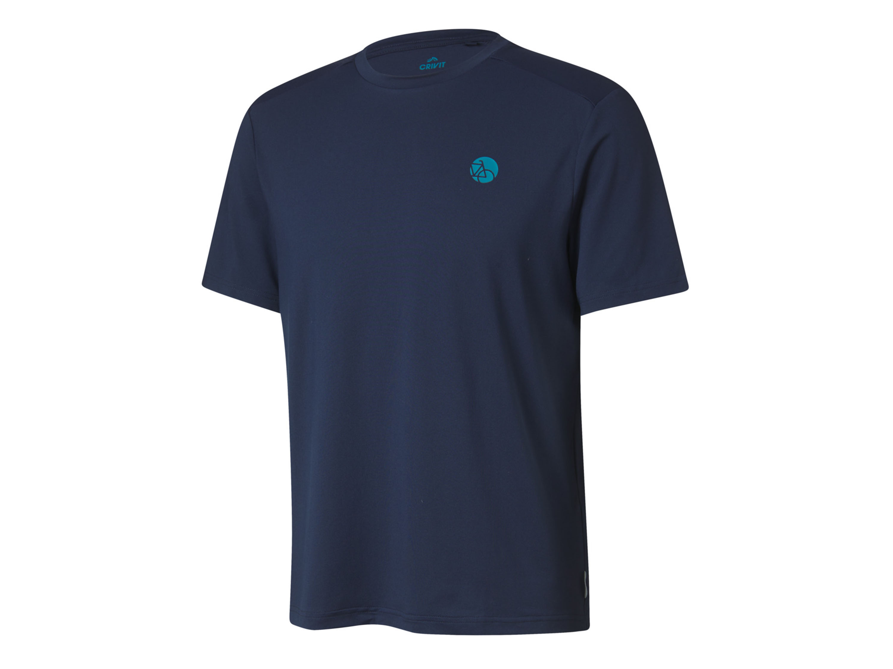 CRIVIT Heren sportshirt (M (48/50), Marineblauw)