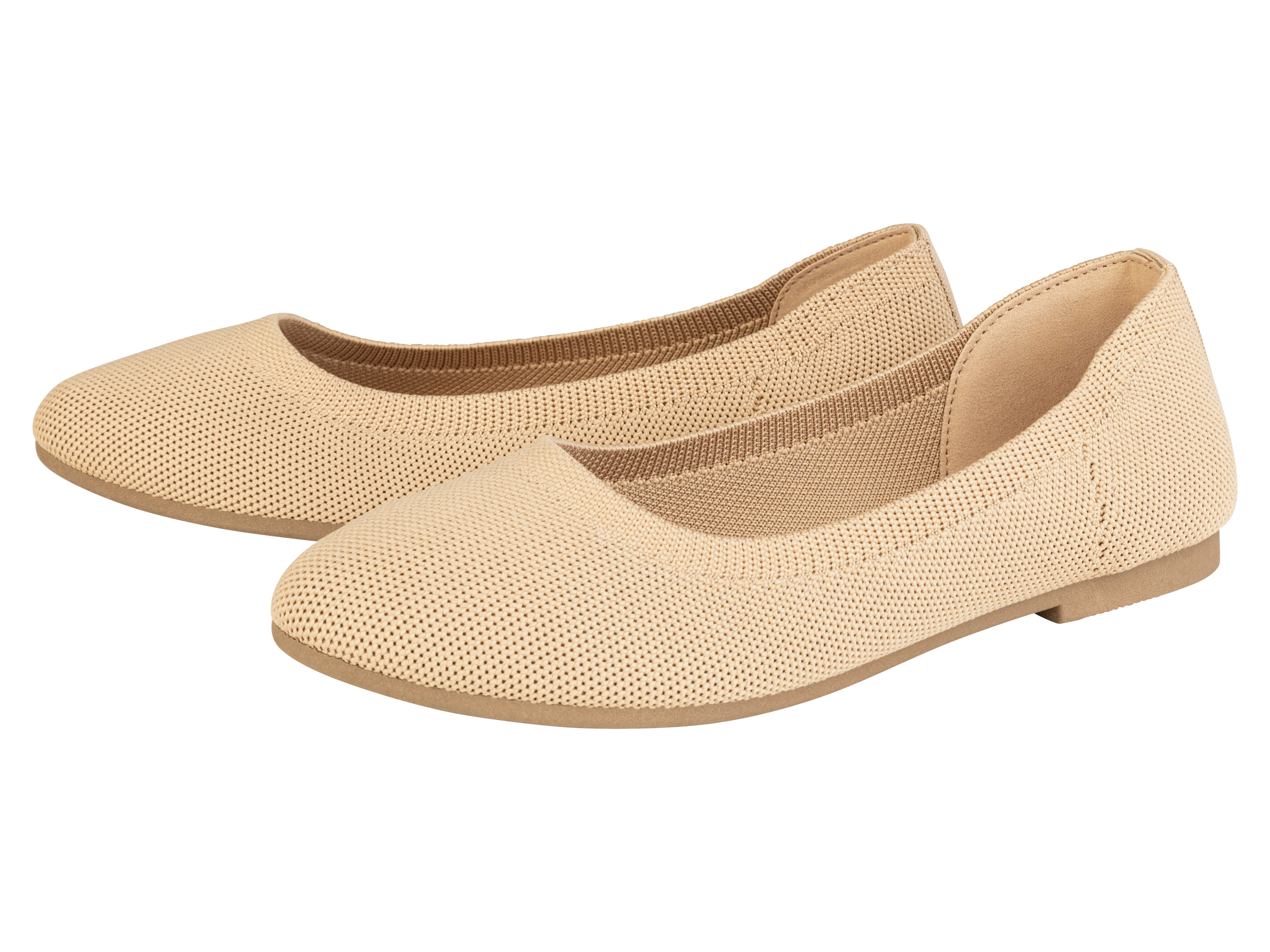 esmara Dames ballerina&apos;s (40, Taupe)