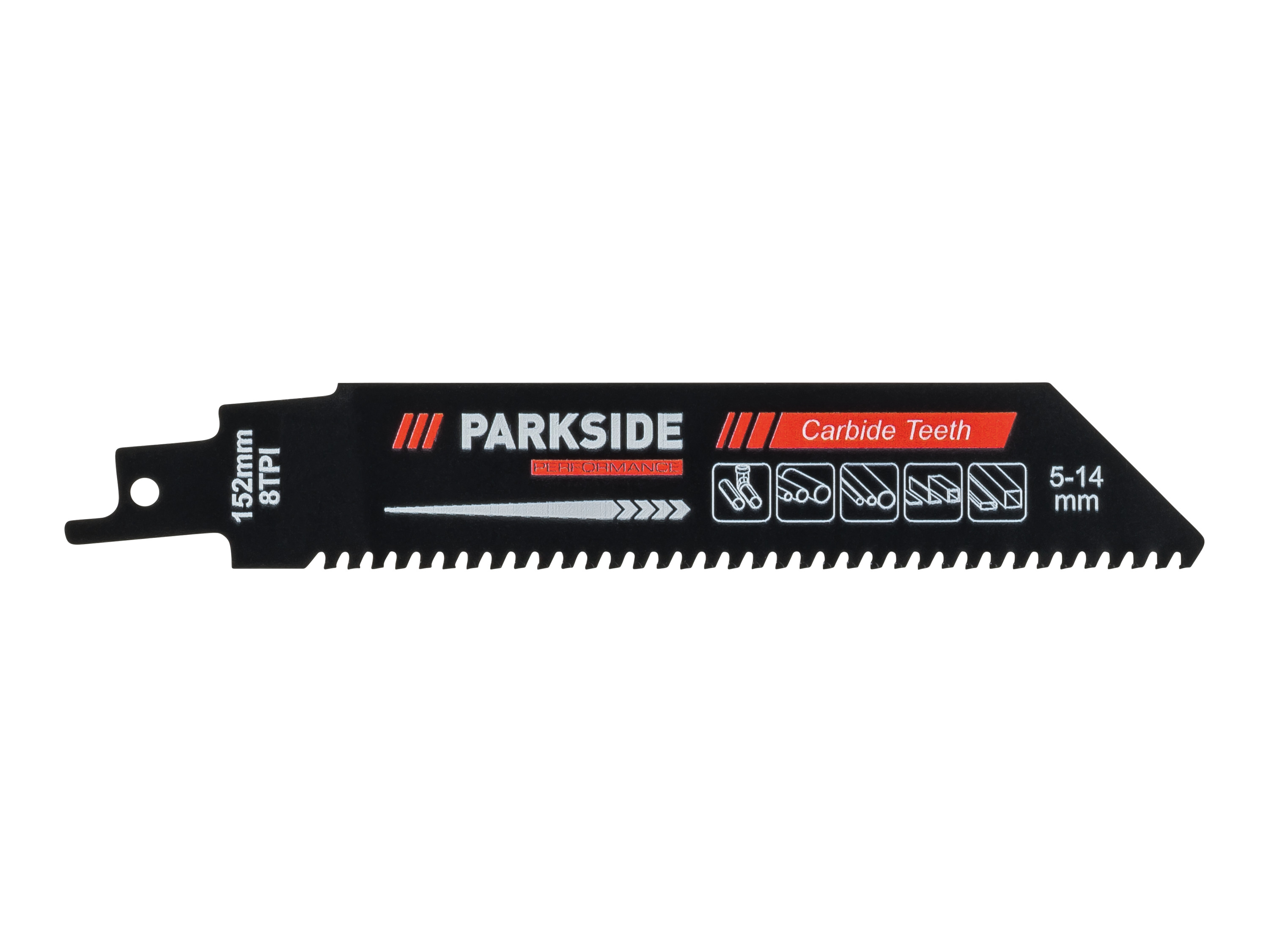 PARKSIDE PERFORMANCE Reciprozaagblad (150 mm voor metaal)