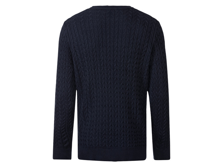 Ga naar volledige schermweergave: LIVERGY® Heren grofgebreide pullover - afbeelding 4