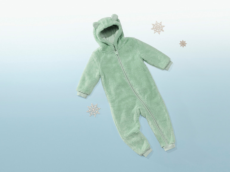 Ga naar volledige schermweergave: lupilu® Baby teddyfleece overall - afbeelding 11