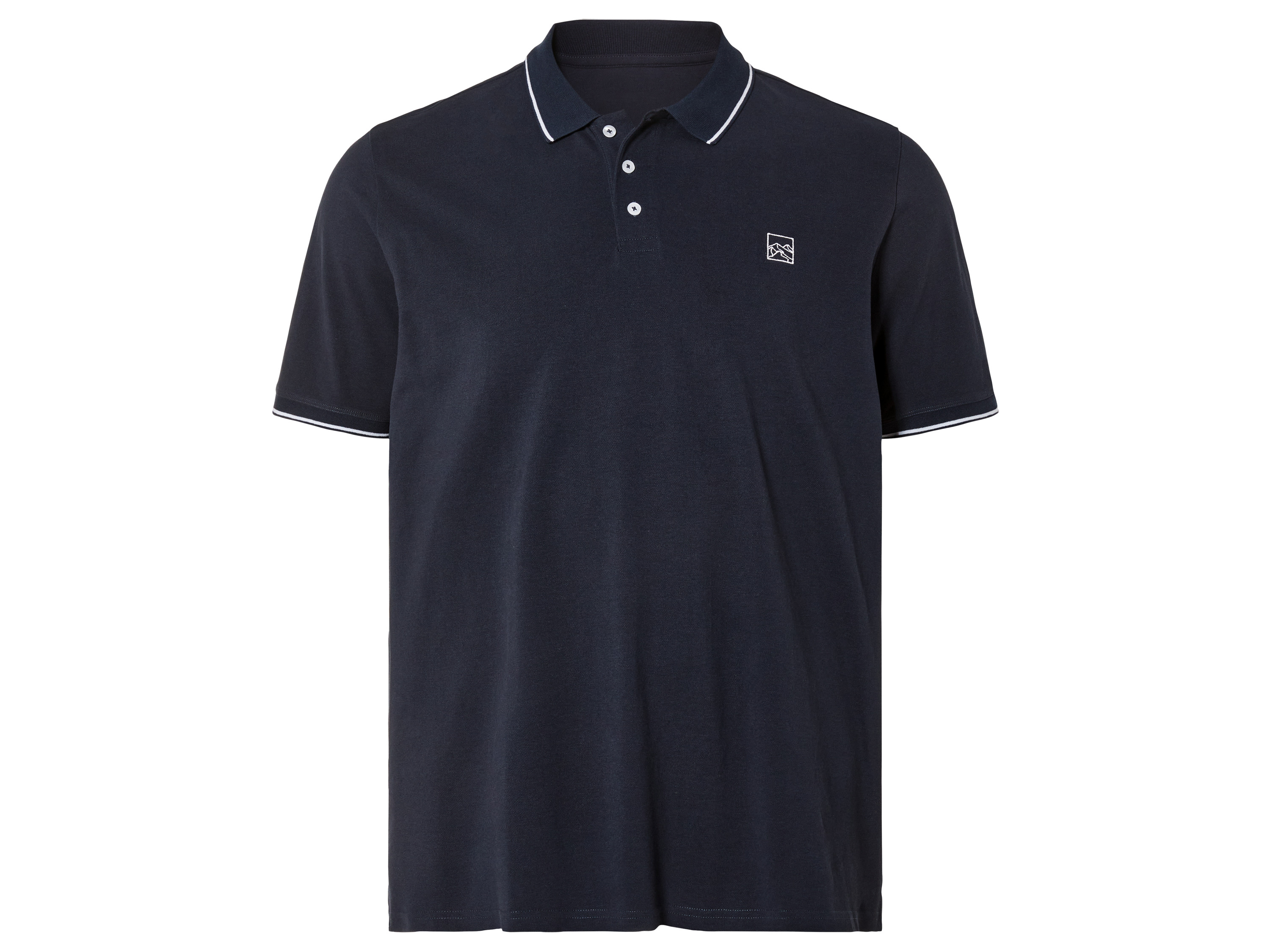 LIVERGY Heren polo (XXXL (64/66), Marineblauw)