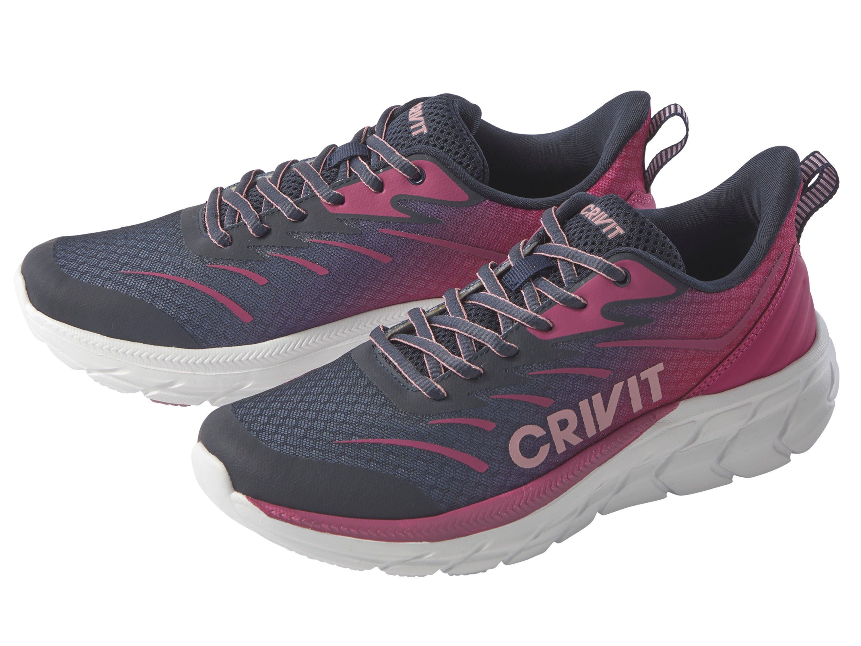 CRIVIT Sneakers (38, marine/paars)