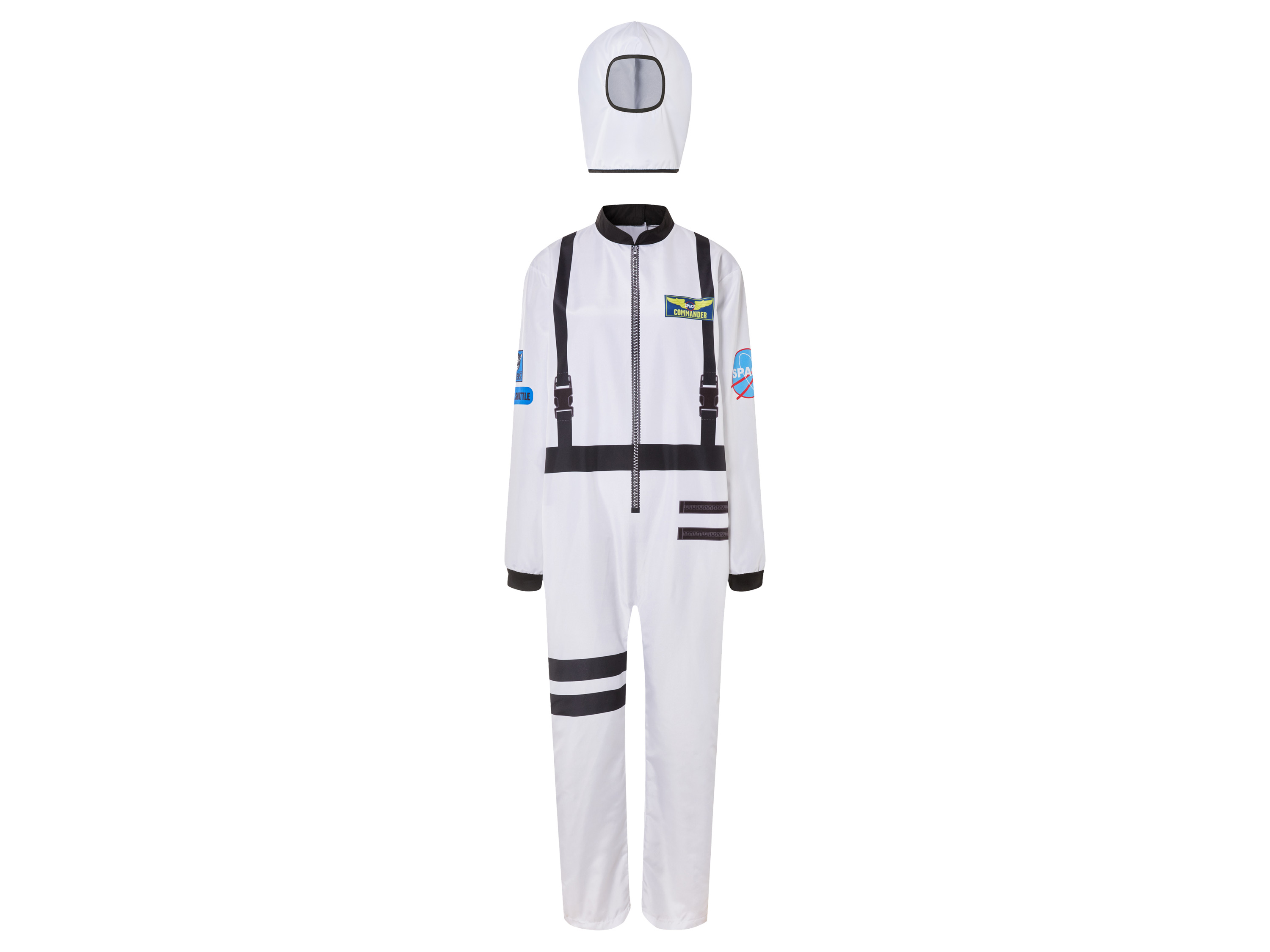 Herenkostuum voor carnaval (L (52/54), Astronaut)